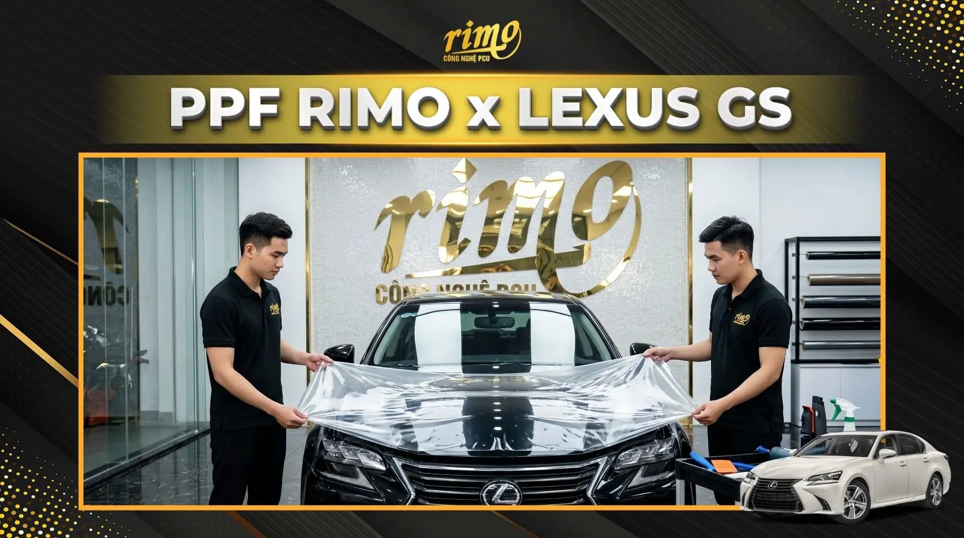 Dán PPF Rimo cho xe Lexus GS
