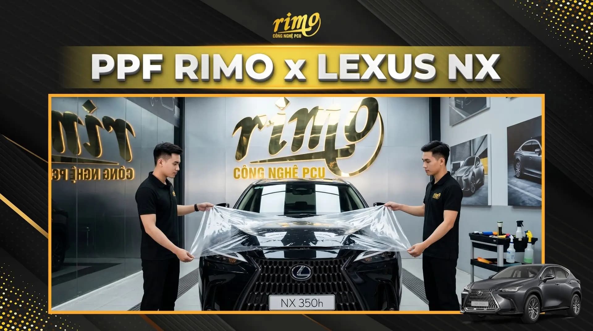 Dán PPF Rimo cho xe Lexus NX